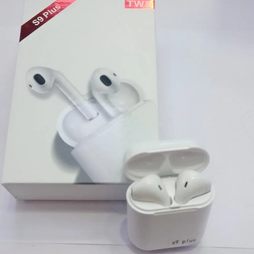 

Original S9-Plus TWS earphone bluetooth earbuds 5.0 Bluetooth headset true stereo with Mic earphones