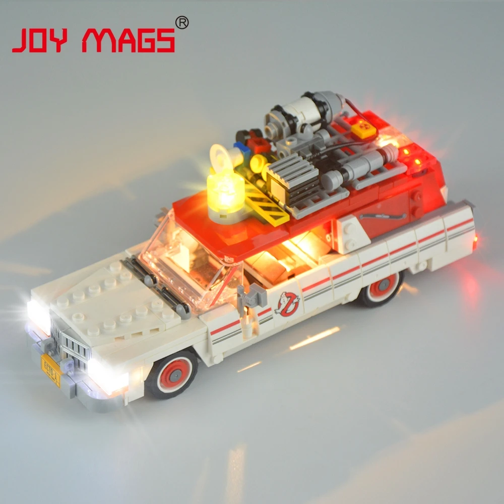 JOY MAGS только набор светодиодных ламп для 75828 Ghostbusters Ecto 1 и 2 осветительных
