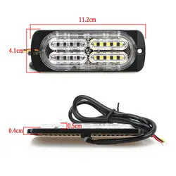 12 V-24 V 60 W 20LED свет бар со стробоскопической вспышкой для Предупреждение светодиодные лампы для автомобиля, грузовика, набор грузовиков