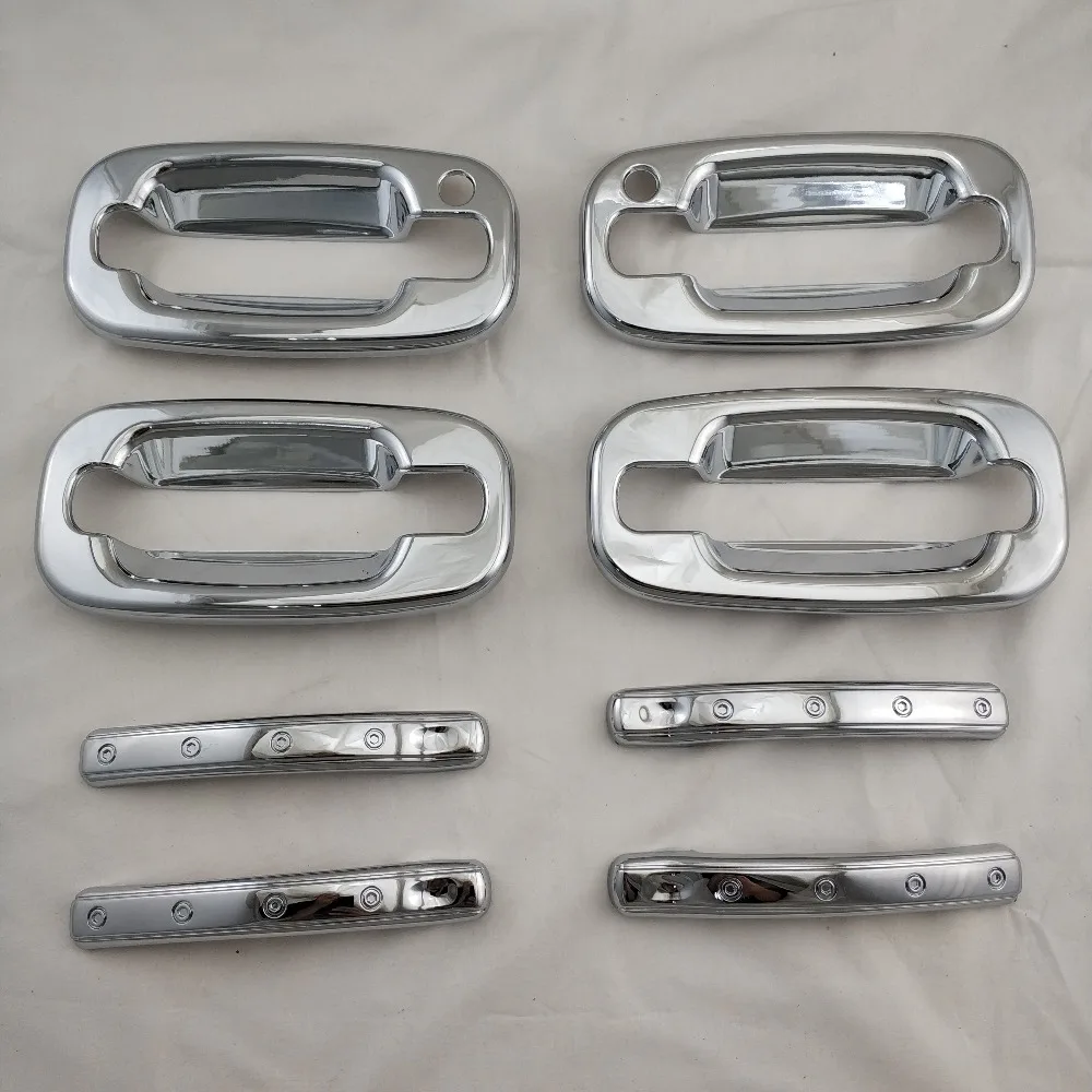 FOR 2000-2006 CHEVY SUBURBAN TAHOE GMC YUKON CHROME TRUNK TAILGATE HANDLE COVER
