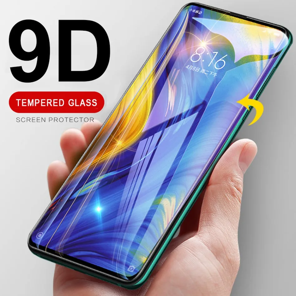 

9D Tempered Protective Glass For Oneplus 6T Screen Protector Glass For Oneplus 6 6T Flim Full Protection Glass On One Plus 6 6T