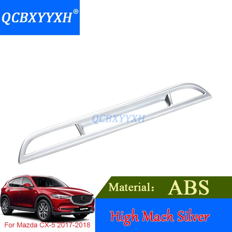 High mach Автомобильный Стайлинг ABS условная панель декоративные блестки для Mazda CX-5 внутренние украшения наклейки авто Интерьер рамка - Название цвета: High mach
