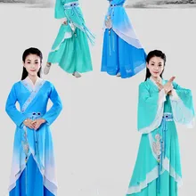 Дизайн Древний китайский костюм Hanfu платья традиционный для женщин девочек китайский костюмированная Драма одежда