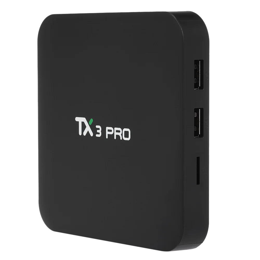 TX3 PRO Android 7,1 Wifi ТВ приставка Amlogic S905W Android четырехъядерный ТВ приставка 4K коробка Смарт медиаплеер 1 ГБ/8 ГБ приставка pk x96 мини