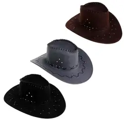 Новое поступление Модная Ковбойская шляпа для мужчин западные вечерние костюмы для путешествий повседневные ковбойские шляпы