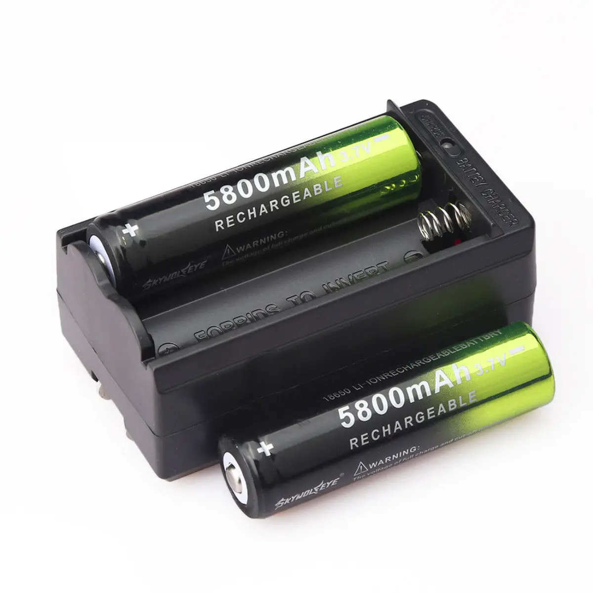 GTF 4 шт. 18650 батарея+ зарядное устройство 3,7 в 5800 мАч литий-ионная аккумуляторная батарея для фонарика электронная сигарета+ ЕС/США 18650 зарядное устройство