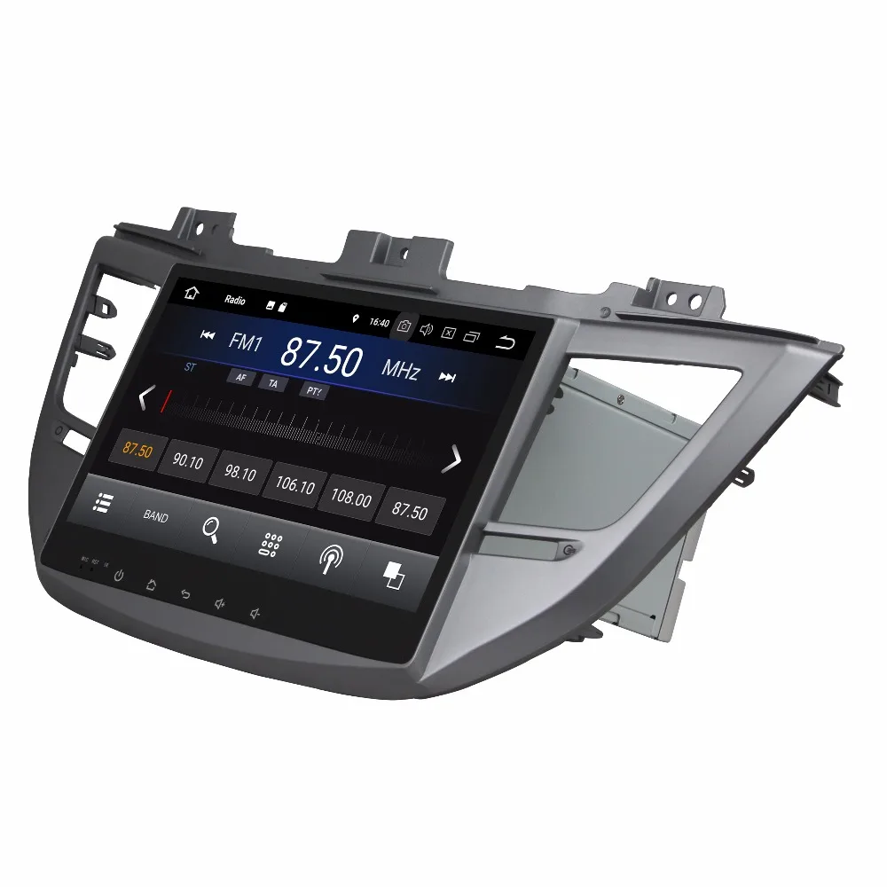 

Android 8.1 Quad Core 10.1" Car radio GPS Multimedia Head Unit for Hyundai Tucson IX35 2015-2018 With Bluetooth WIFI Mirror-link