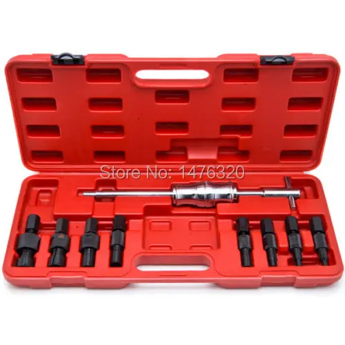 9PCS Slide Hammer Bearing Internal External Removal Puller Set AT2010