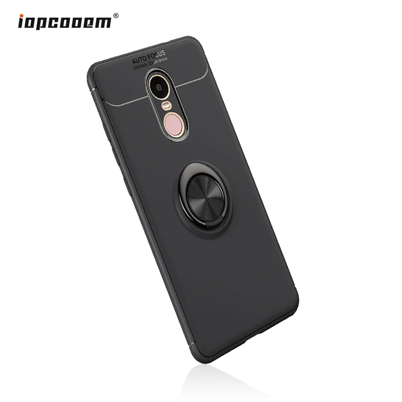 

For Redmi Note 4X Case Car Stand Magnetic Bracket Finger Ring Shockproof Cover For Xiaomi Redmi Note 4X Coque5.5"inch