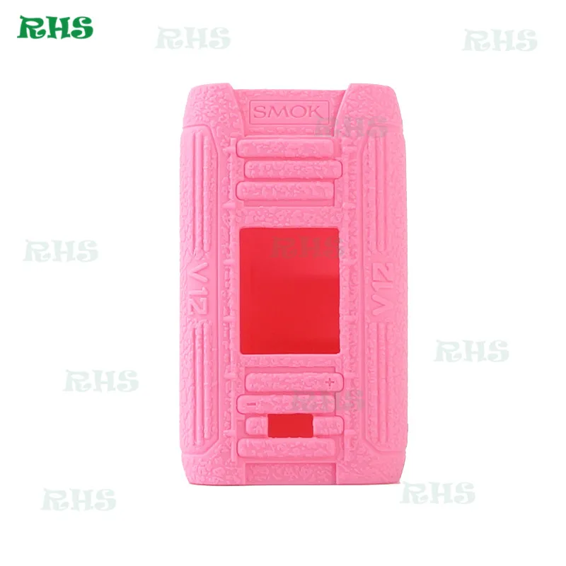 RHS поступление силиконовый защитный чехол для SMOK E-Priv 230 W 13 красочный выбор комплект - Цвет: pink
