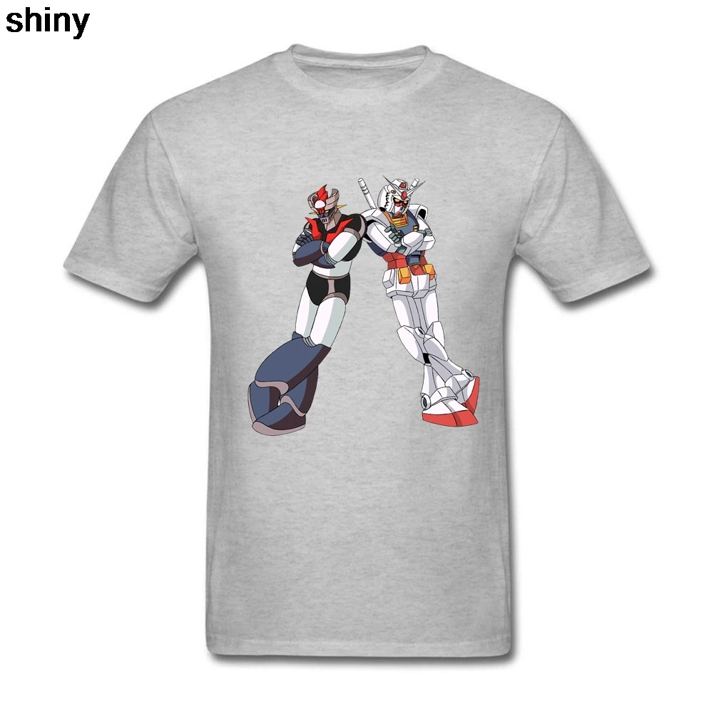 Новое Пришествие Mazinger Z Майка Топ Дизайн мужская Футболка Из Чистого Хлопка Tee Шею