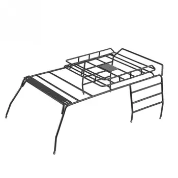 

Metal Roof Rack Luggage Carrier For Jeep Wrangler 1/10 Scale Crawler Car RC Model Vehicle Accessory High Quality RC Car Parts