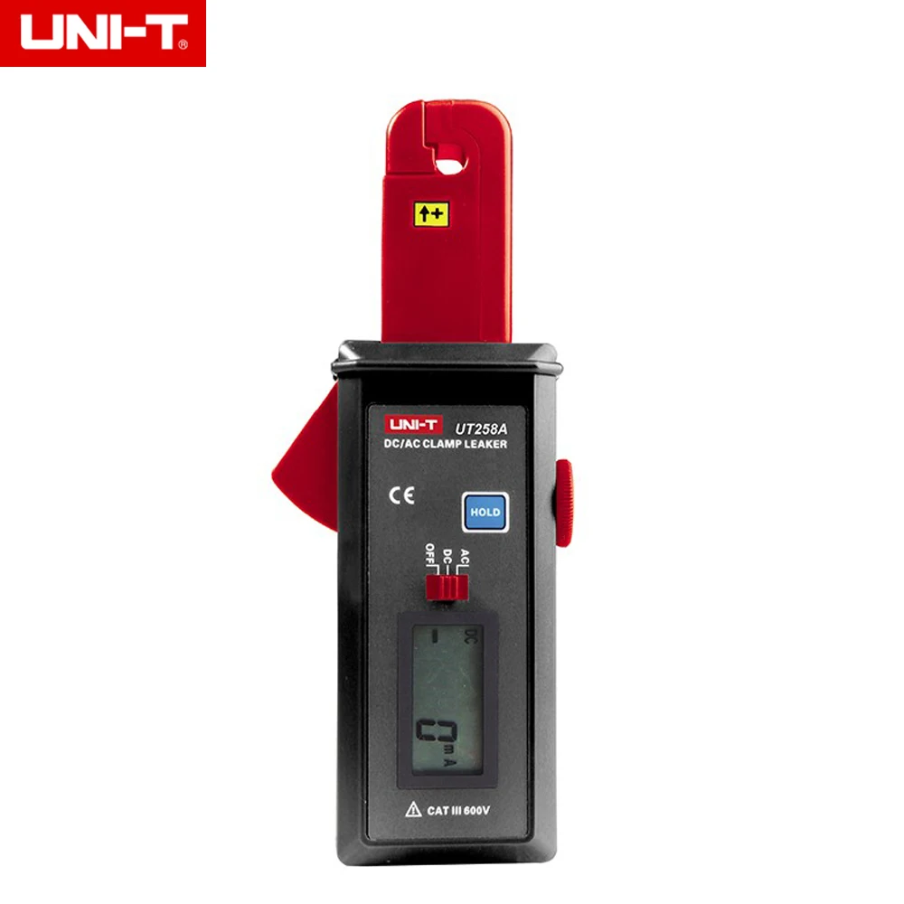 

UNI-T UT258A DC/AC Clamp Leaker Meter Sensitivity Leakage Current Tester