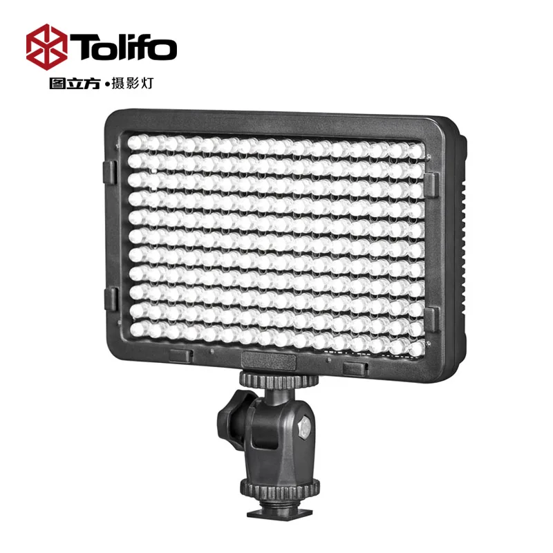 Tolifo PT 176 LED video fill light for digital SLR camera wedding news