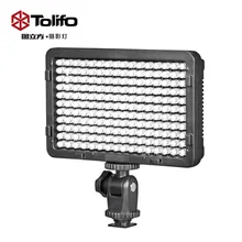 Tolifo PT-176 LED video fill light for digital SLR camera wedding news interview macro photography