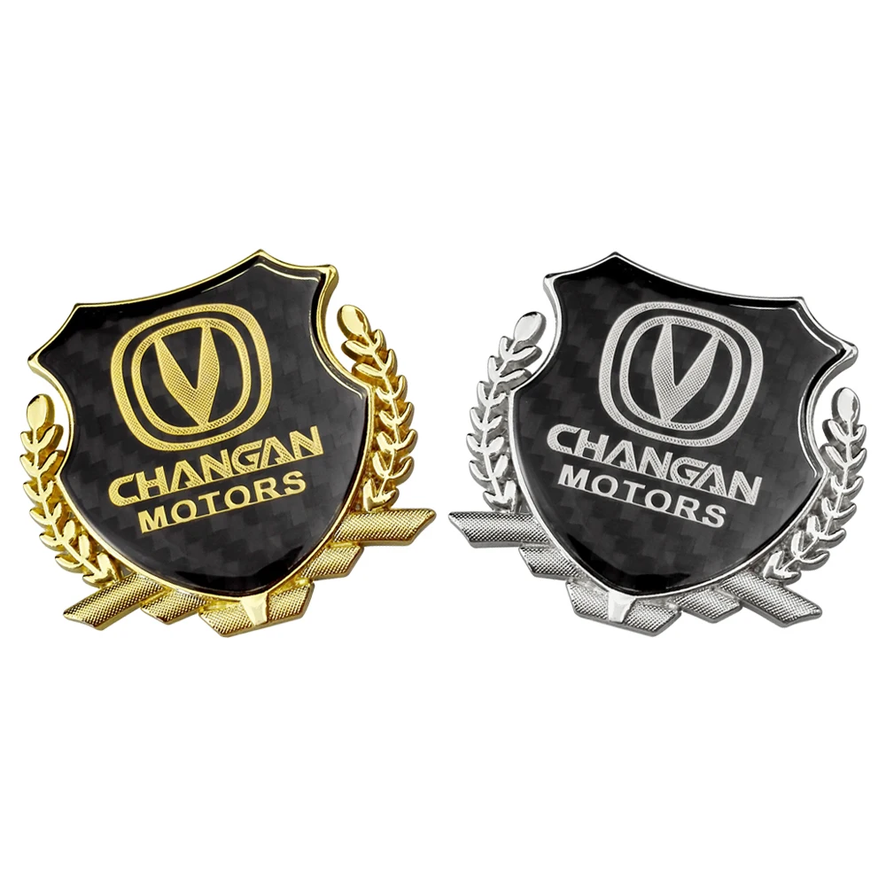 

1 PCS Carbon fiber Car Sticker Decals Auto Decoration For CHANGAN CS15 CS35 CS55 CS75 CS95 V3 DT CC CX20 V5 V7 CX30