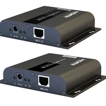 4KX2K@ 30 Гц LKV683 hdbitt HDMI over IP CAT5/5e/6 Extender конвертер адаптера переменного тока HDCP, до 120 м