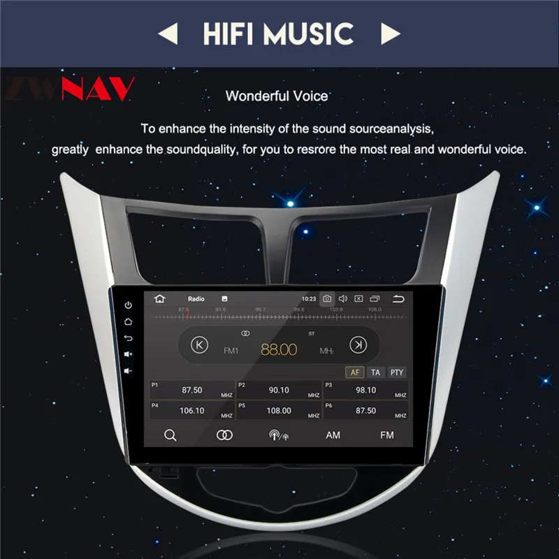 Flash Deal 9 Inch Octa Core Android 8.0 Car Player GPS Navi For Hyundai Verna I25 2011-2017 No DVD Multimedia Stereo Car Radio Headunit 13