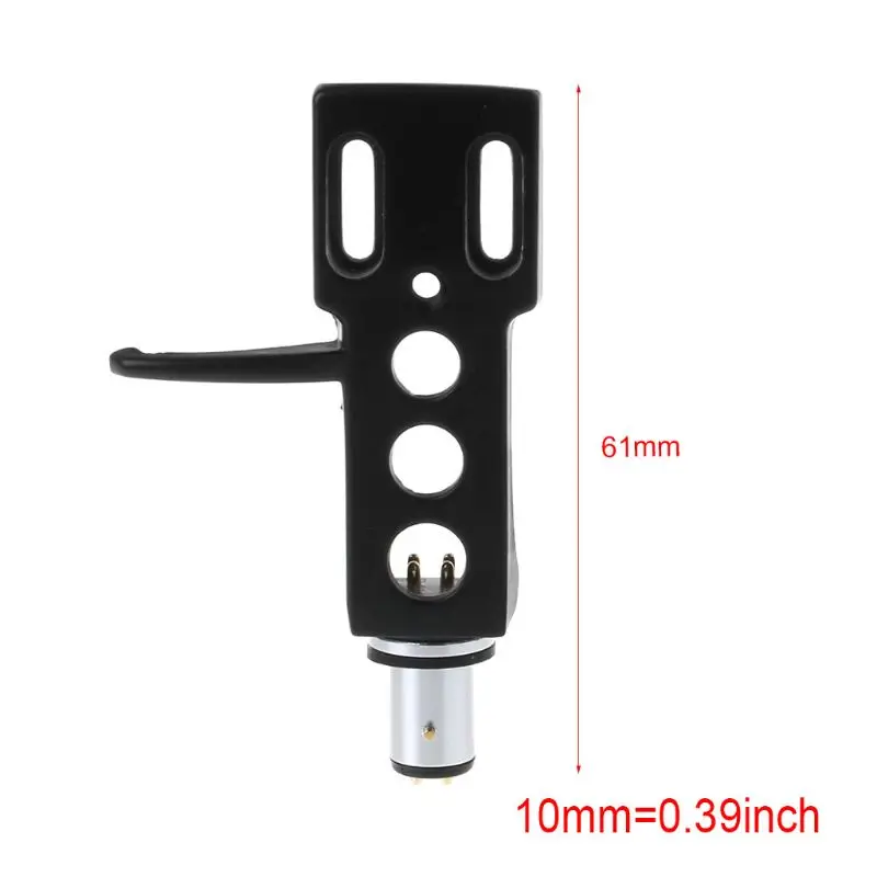 Turntable Headshell Mount Universal LP Phono Cartridge Replacement Phonograph Head Holder Stylus Lead Wire