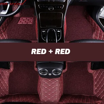 

Car wind leather Auto car floor mat For renault fluence kadjar captur scenic 3 laguna 3 logan sandero waterproof car accessories