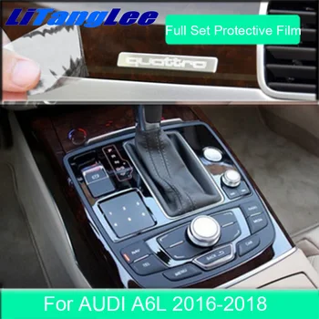 

Litanglee For Audi A6L 2012-2018 Central Console/Prevent Scratch/TPU/Transparent Protective Stickers/Interior Refit/Car styling