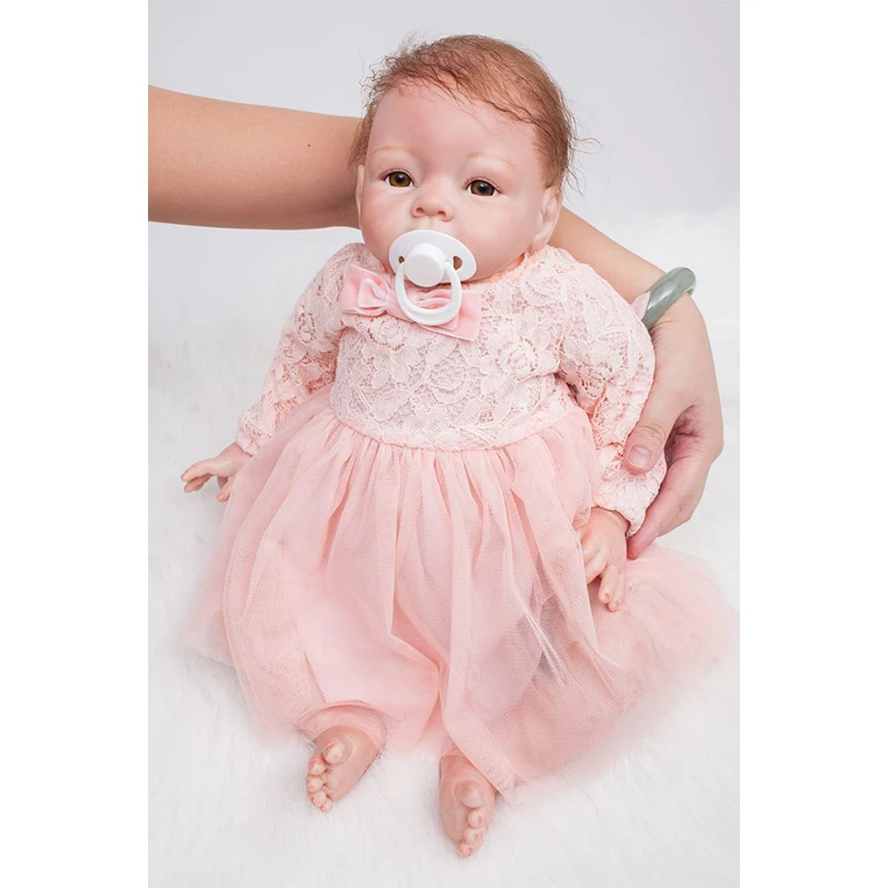 Куклы и младенцы из мягкого силикона 50 см|doll bebe|reborn baby dollsilicone reborn dolls |