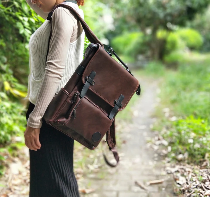 vintage women backpack (2)