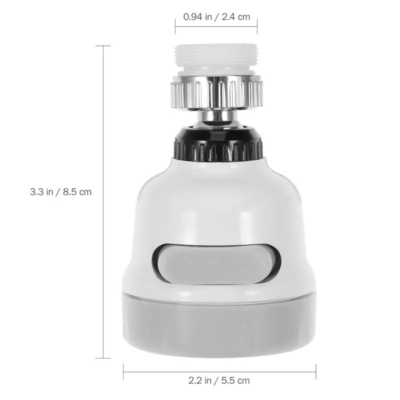 BESTONZON 1 PC Adjustable Water-Saving Sprinkler Water Regulator Valve Shower Faucet Pressurizing Kitchen Bathroom Accessory BESTONZON 1 PC Adjustable Water-Saving Sprinkler Water Regulator Valve Shower Faucet Pressurizing Kitchen Bathroom Accessory