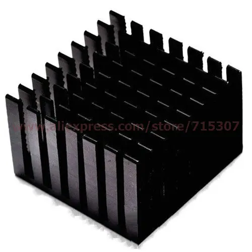 

PHISCALE 1piece 37*37*24 / 37x37x24mm thick aluminum heat sink