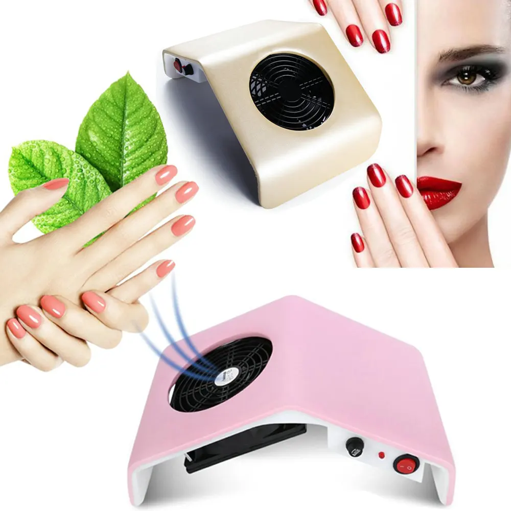 

Nail Art Vacuum Cleaner Nail Dust Suction Dust Collector Fan Manicure Machine Salon Tools Dust Collecting Bags Suction Collector