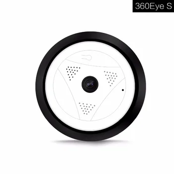 

Home Camera HD IP Camera WiFi Smart Wireless Infrared Security Camera 360 Degree Wide Angle Night Vision