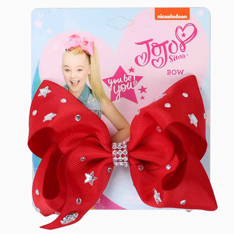 

Baby Hair Bows Hair Accessories baby headband JoJo Siwa Ribbon Bows Hot drilling Hair Clip Hairgrips Handmade Knot Bow for Girls