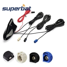 Антенна в виде акульих плавников на крыше автомобиля Superbat, автомобильная gps-навигационная система DAB, цифровое радио, стерео FM/AM радио, комбинированный усилитель