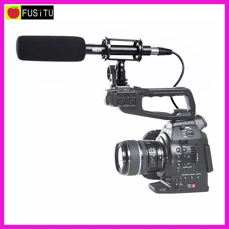 Prix pour 3 Broches XLR Sortie sur DSLR Caméras Pro BOYA BY-PVM1000 Condenseur Shotgun Vidéo Caméra Microphone Prix pour 3 Broches XLR Sortie sur DSLR Caméras Pro BOYA BY-PVM1000 Condenseur Shotgun Vidéo Caméra Microphone