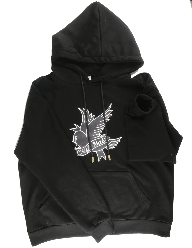 Shark Print 6 Lil Peep Hoodies Love Winter Men Sweatshirts Hooded Pullover Casual Men or Women Fashion Long Sleeve