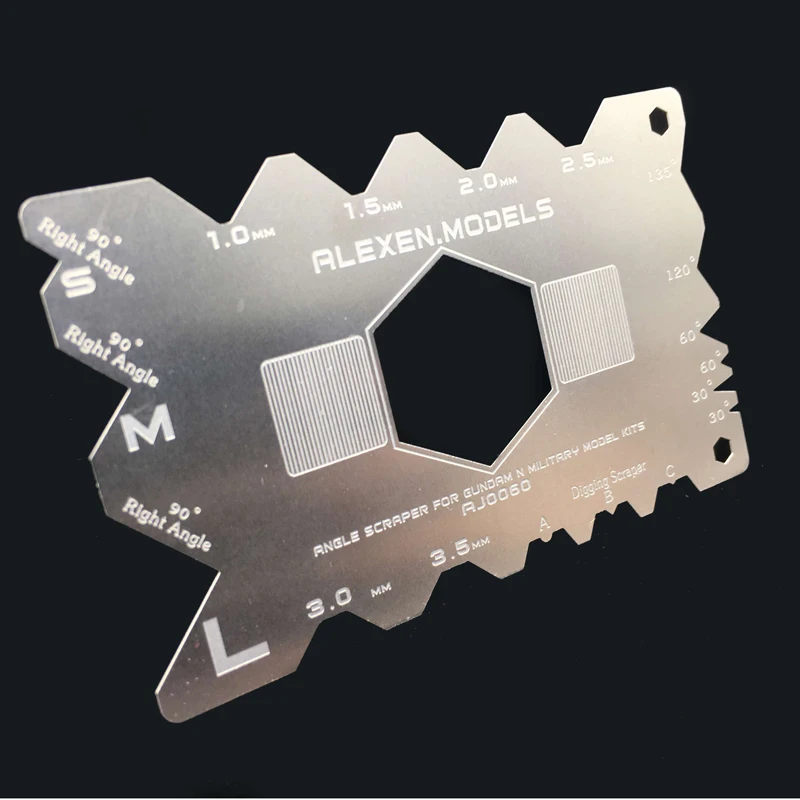  Resin Military Models Gundam Type C Mouth Edge Repair Tools DIY Necessary Edge Horn Repair Knife Mo
