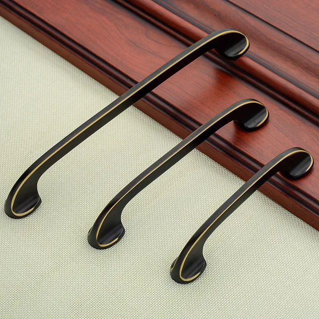 Best Price Kitchen Furniture Brushed Drawer Handle and Pull Cabinet Door Wardrobe Closet Handle and Cupboard Knobs Black and Silver Best Price Kitchen Furniture Brushed Drawer Handle and Pull Cabinet Door Wardrobe Closet Handle and Cupboard Knobs Black and Silver