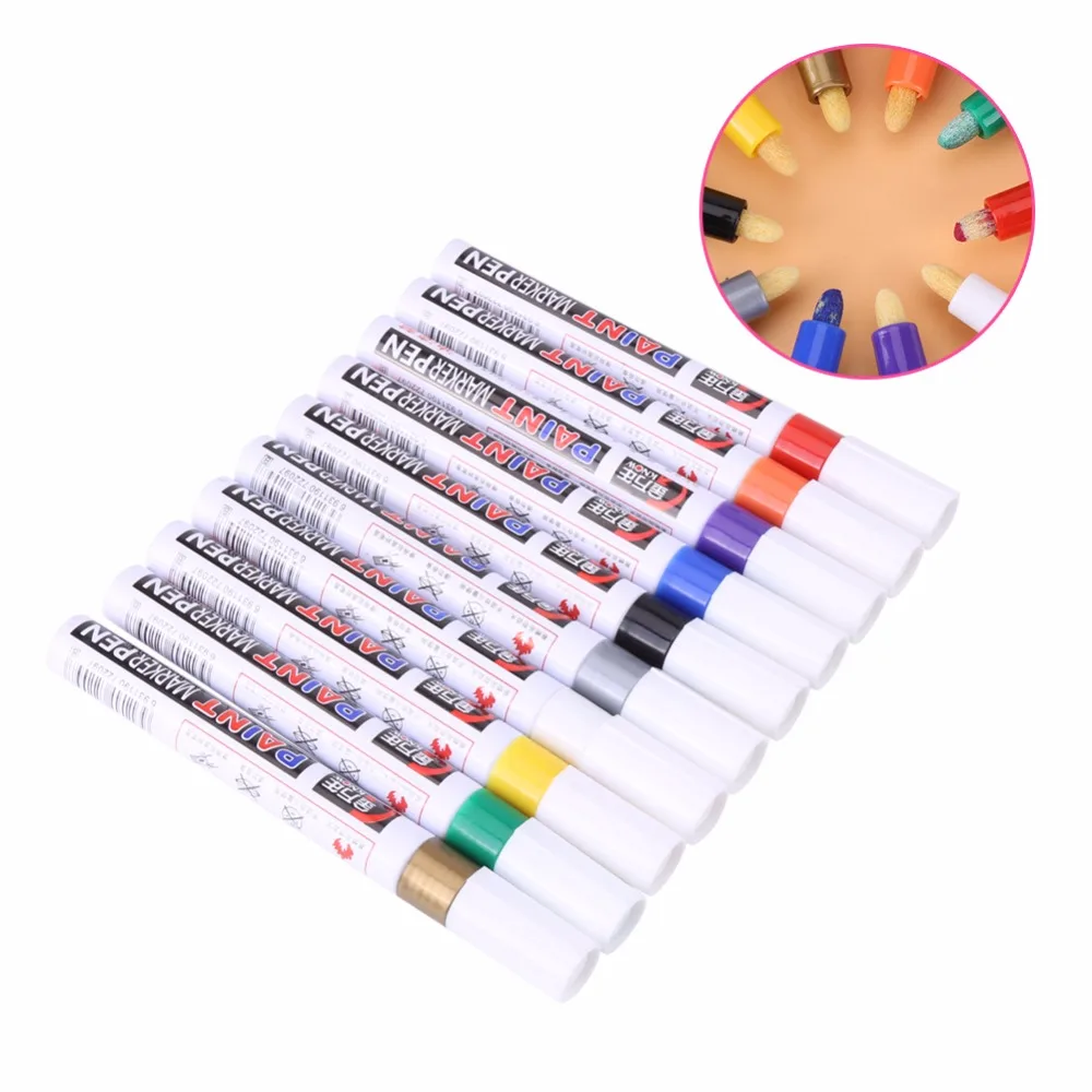 Paint Marker Pen Permanent Marker Art Marker Kits for DIY Drawing Stone