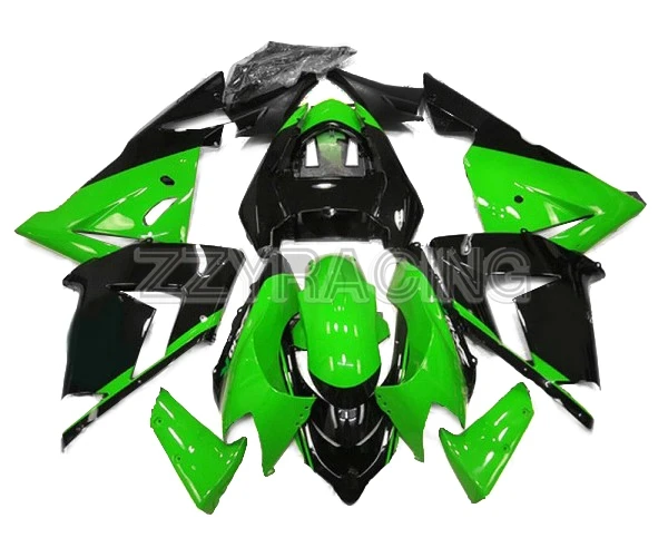 

Injection Fairings Kits for Kawasaki ZX10R 2004 2005 Year 04 05 Complete ABS Plastic Motorcycle Body Kit Green New Hulls