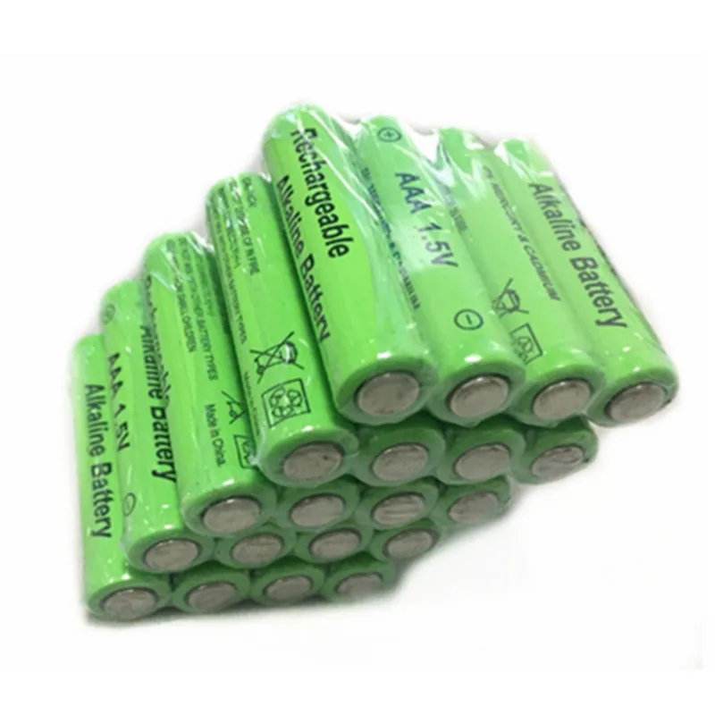 

20pcs/lot New Brand AAA Battery 2100mah 1.5V Alkaline AAA rechargeable battery for Remote Control Toy light Batery free shipping