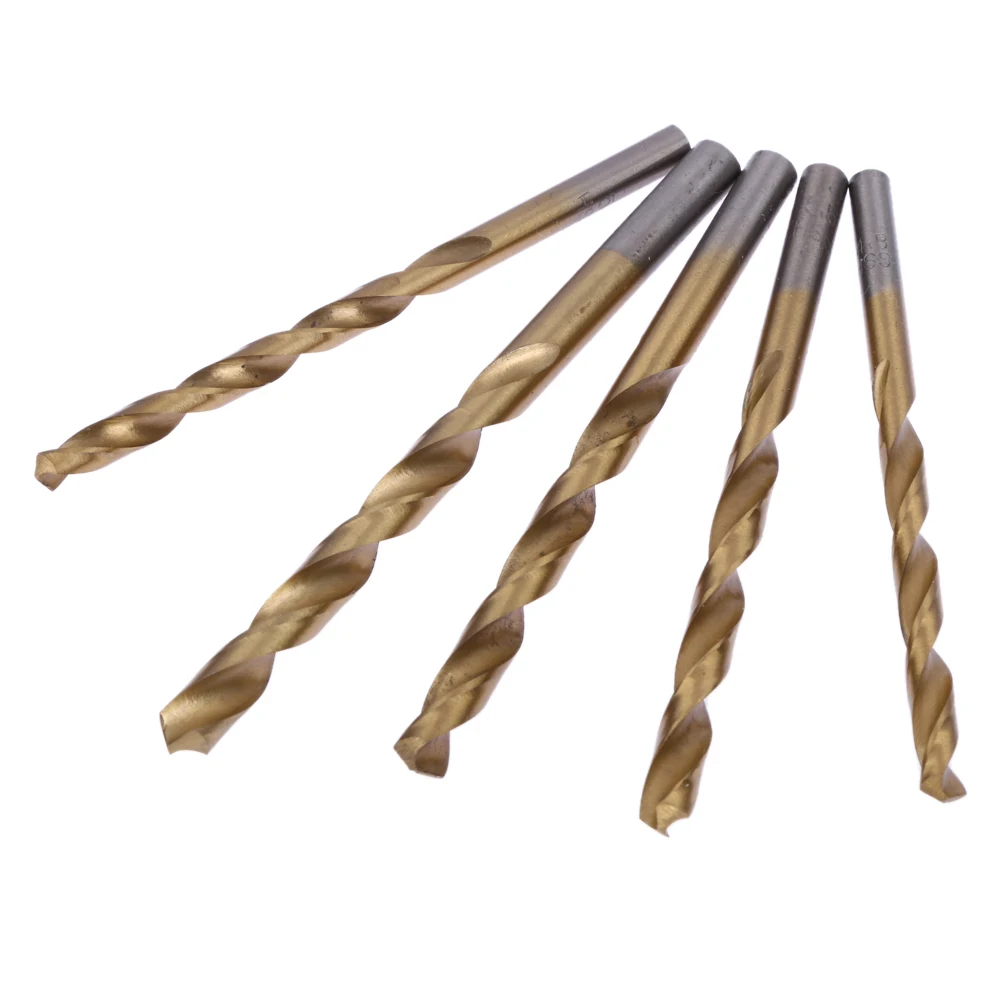 

13pcs/set Mini Twist Drill Bit HSS Plating Titanium Saw Set High Quality Drill Hole Woodworking Wood Tool Drill Bits For Metal