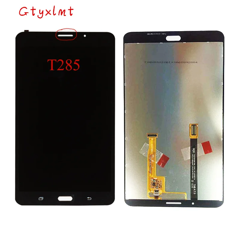 Продажа в розницу/оптом корпус для Samsung Galaxy Tab A 7 0 SM-T280 SM-T285 ЖК-дисплей + сенсорный