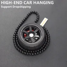 Авто украшение, подвеска для автомобильных колес, брелок для ключей, Автомобильное Зеркало, подвесное украшение, брелок для ключей, подвеска для автомобиля For Mercedes AMG GOLF TRD JDM KIA Honda Bmw Opel Alfa Audi