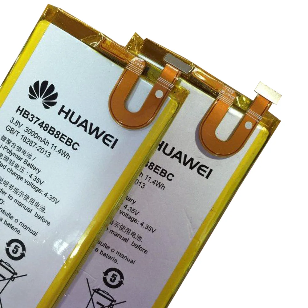Аккумулятор для huawei C199 Ascend G7 G7-TL100 аккумулятор HB3748B8EBC 3000 мАч для мобильного телефона huawei C199 C199-CL00
