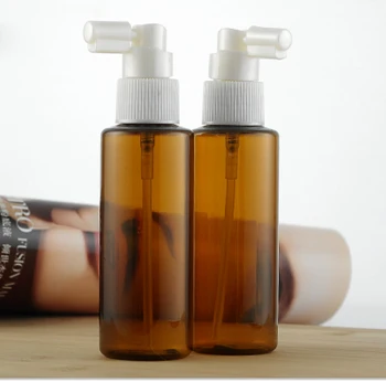 

100ML Empty Plastic Refillable Brown Atomizer Spray Mini Bottles New Drop Container Atomizer Makeup Skin Care