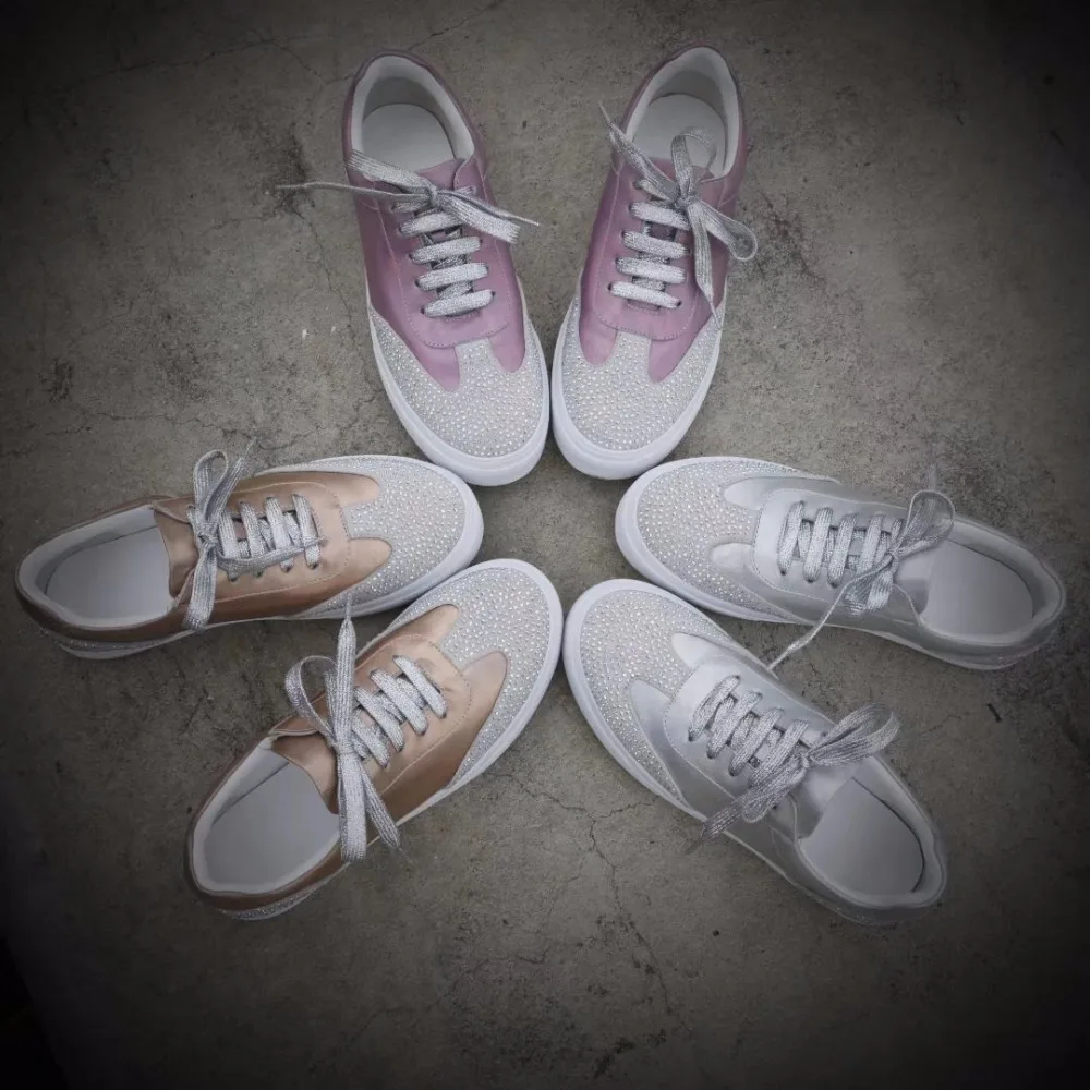 

2018 women's new leather casual shoe round-bottomed leisure shoe tidal - current outdoor sports shoe