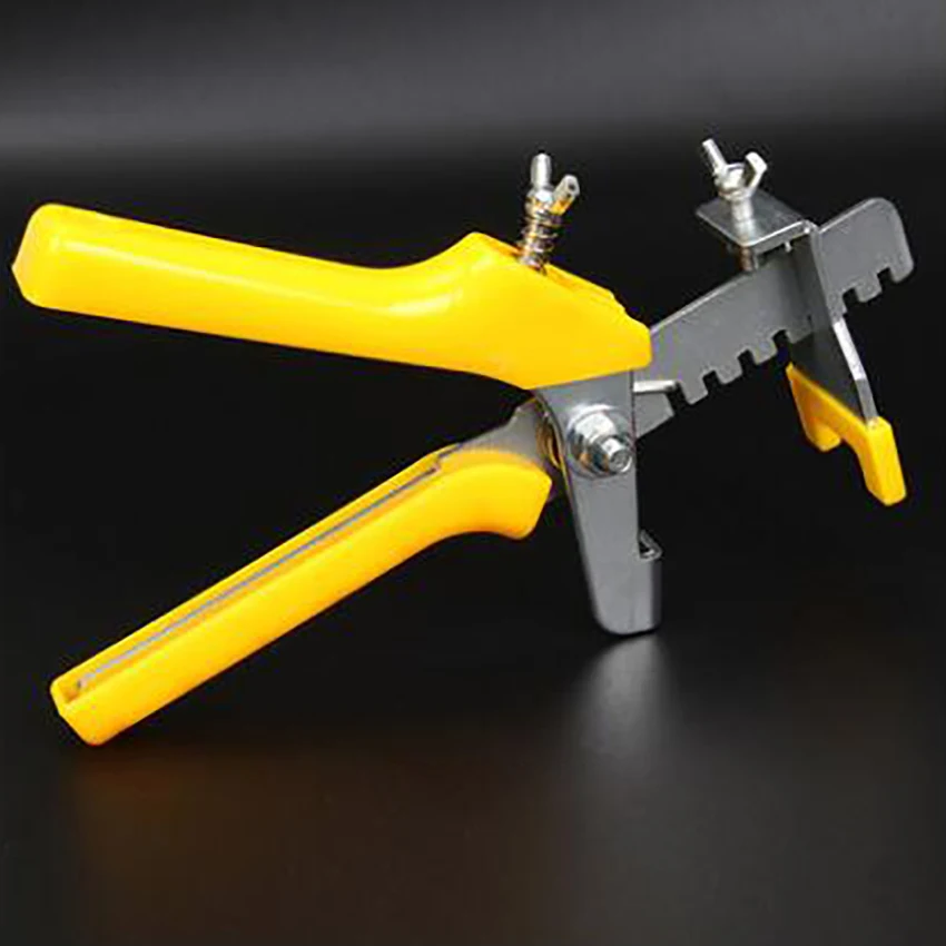 

Durable Metal Tiling Locator Gun Floor Ceramic Tile Leveling System Yellow Plier Tile Installation Tools Spacer Leveler System