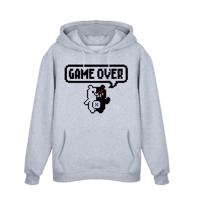 Новая аниме Danganronpa Толстовка Monokuma Naegi Makoto пальто Модные мужские и женские
