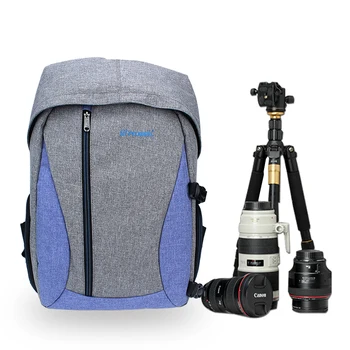 

Roadfisher Waterproof DSLR Camera Photo Backpack Rucksack Shoulder Bag With Rain Cover For Canon 100D 200D 1100D X540 7D 6D 5D