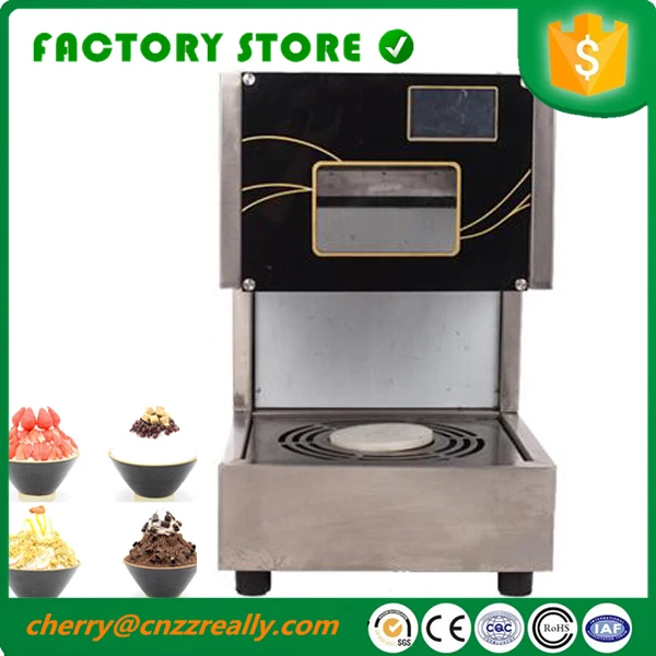 

Free shipping 60kg/h milk snow ice shaving machine flake ice maker